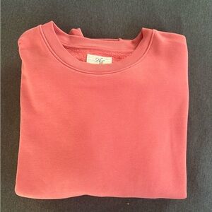 American Eagle Outfitters Coral Sweatshirt